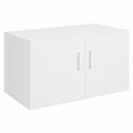 Estante Flotante Blanco para Baño y Cocina de Madera Contrachapada 80x39x40 cm