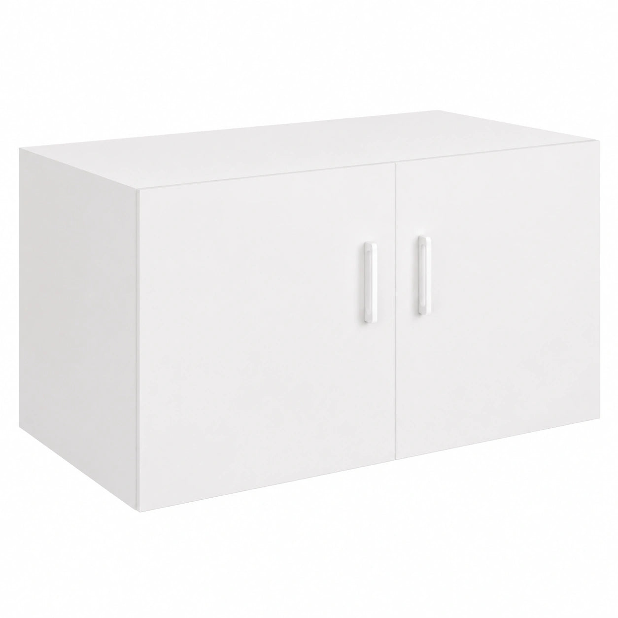 Estante Flotante Blanco para Baño y Cocina de Madera Contrachapada 80x39x40 cm