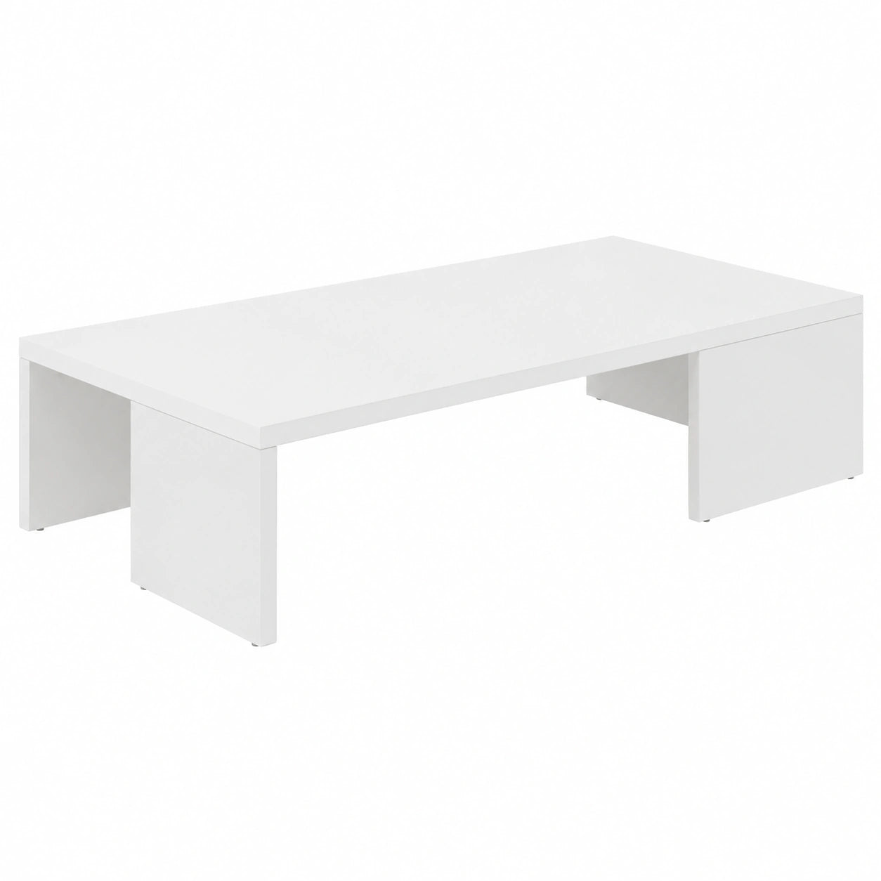 Mesa de Centro Vicco Hardi Blanca para Salón, 90 x 21.4 cm