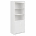 Armario Alto Blanco de Madera 180 cm con Estantes