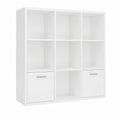 Estantería de Almacenamiento Blanca de Madera para Oficina y Hogar - vidaXL