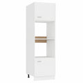 Armario de Cocina para Microondas Blanco 60x57x207 cm Madera Compuesta