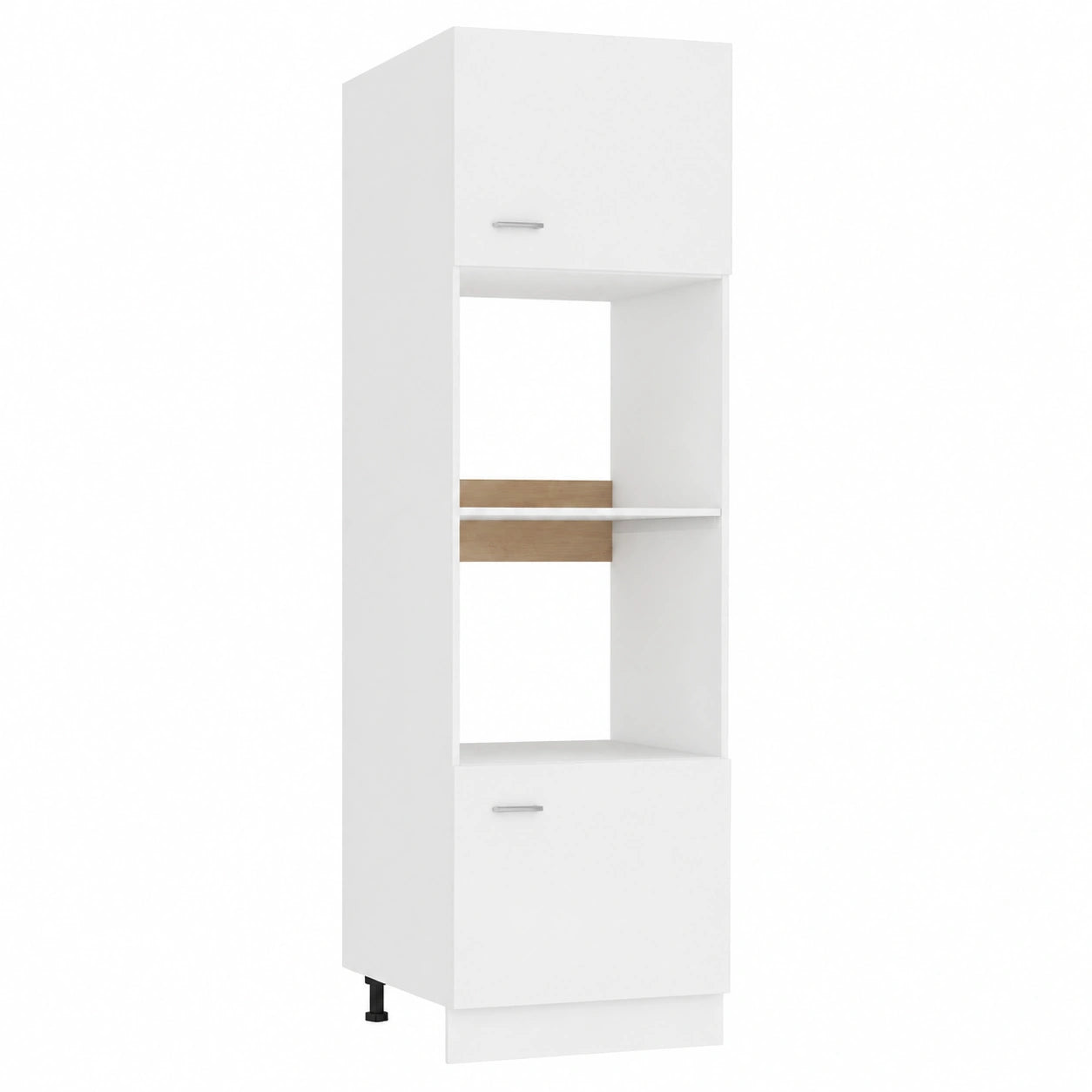 Armario de Cocina para Microondas Blanco 60x57x207 cm Madera Compuesta