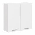 Armario de Pared Blanco 60x31x60 cm para Cocina y Baño, Madera de Ingeniería
