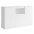 Aparador Moderno Nevada Blanco Brillante 140x82x40 cm