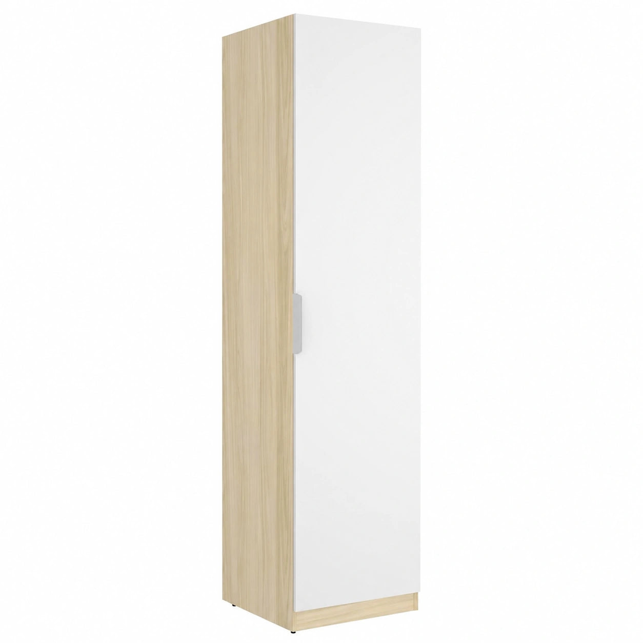 Armario de 1 Puerta para Dormitorio, Diseño Moderno