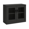 Archivador Metálico de Oficina con Cerradura, 90x40x70 cm, Antracita