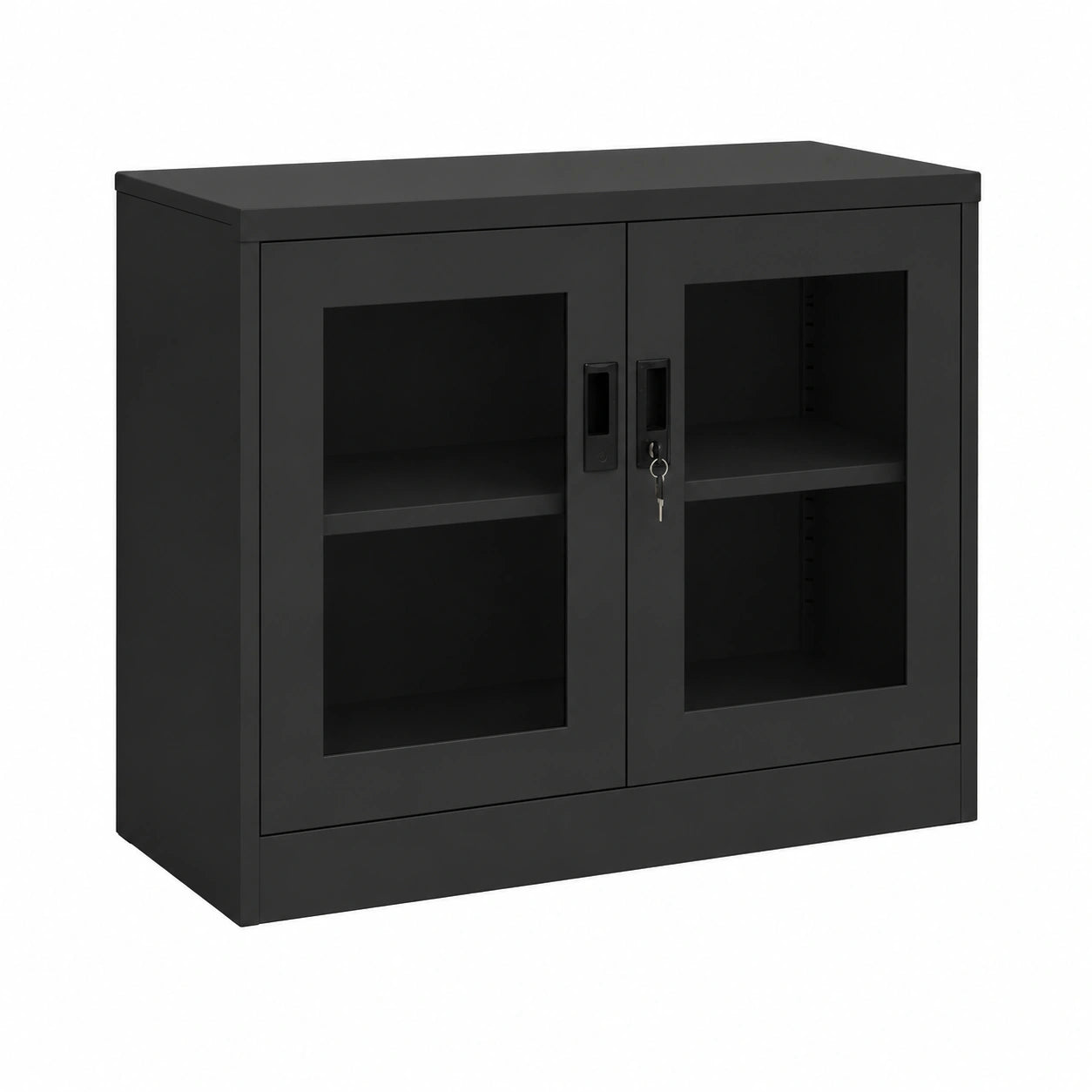 Archivador Metálico de Oficina con Cerradura, 90x40x70 cm, Antracita