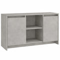 Mueble para TV de Contrachapado Gris Hormigón, 102x37,5x52,5 cm, para Sala o Dormitorio