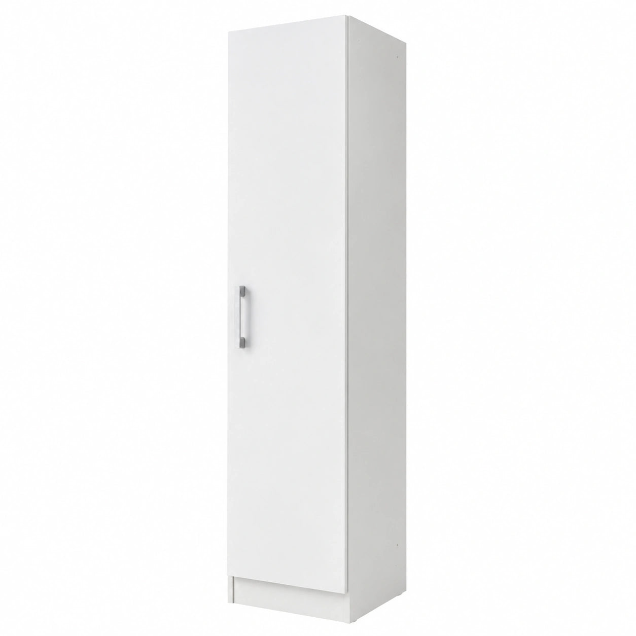 Armario Multiusos Alto con Puerta Abatible Blanco 35x170 cm