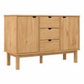 Aparador de Madera Maciza de Pino para Comedor y Salón