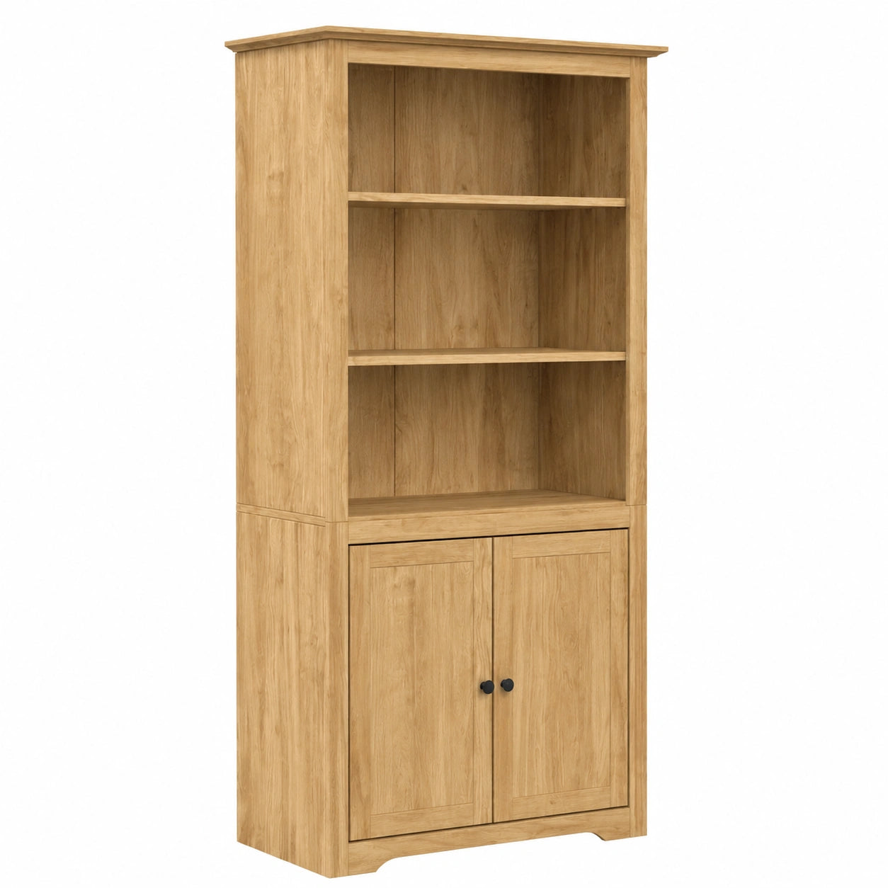Estantería Moderna de Madera Marrón Miel 82x40x173 cm para Sala de Estar
